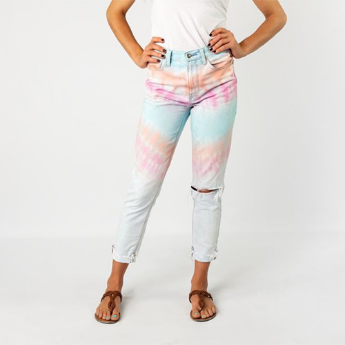 Tie-dye-Jeans