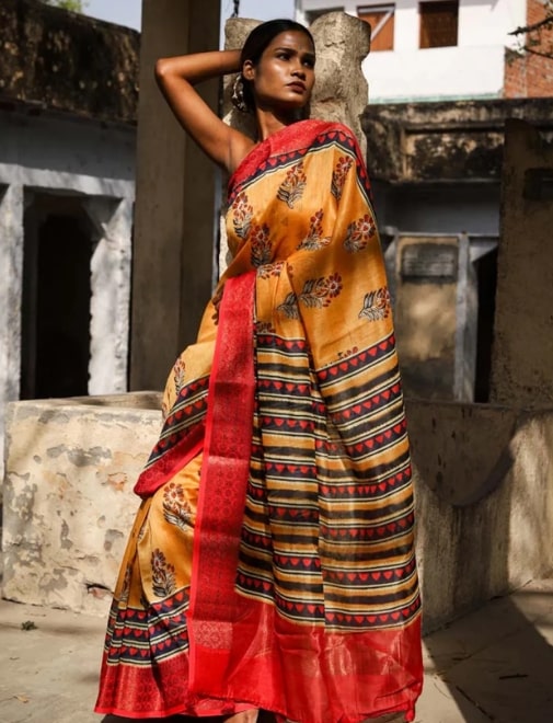 Chanderi Saree