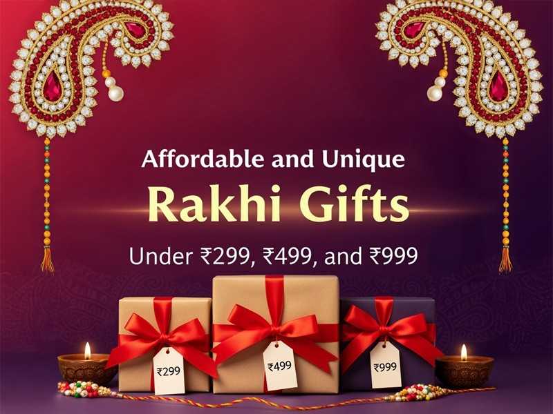 affordable and unique rakhi gifts under 999