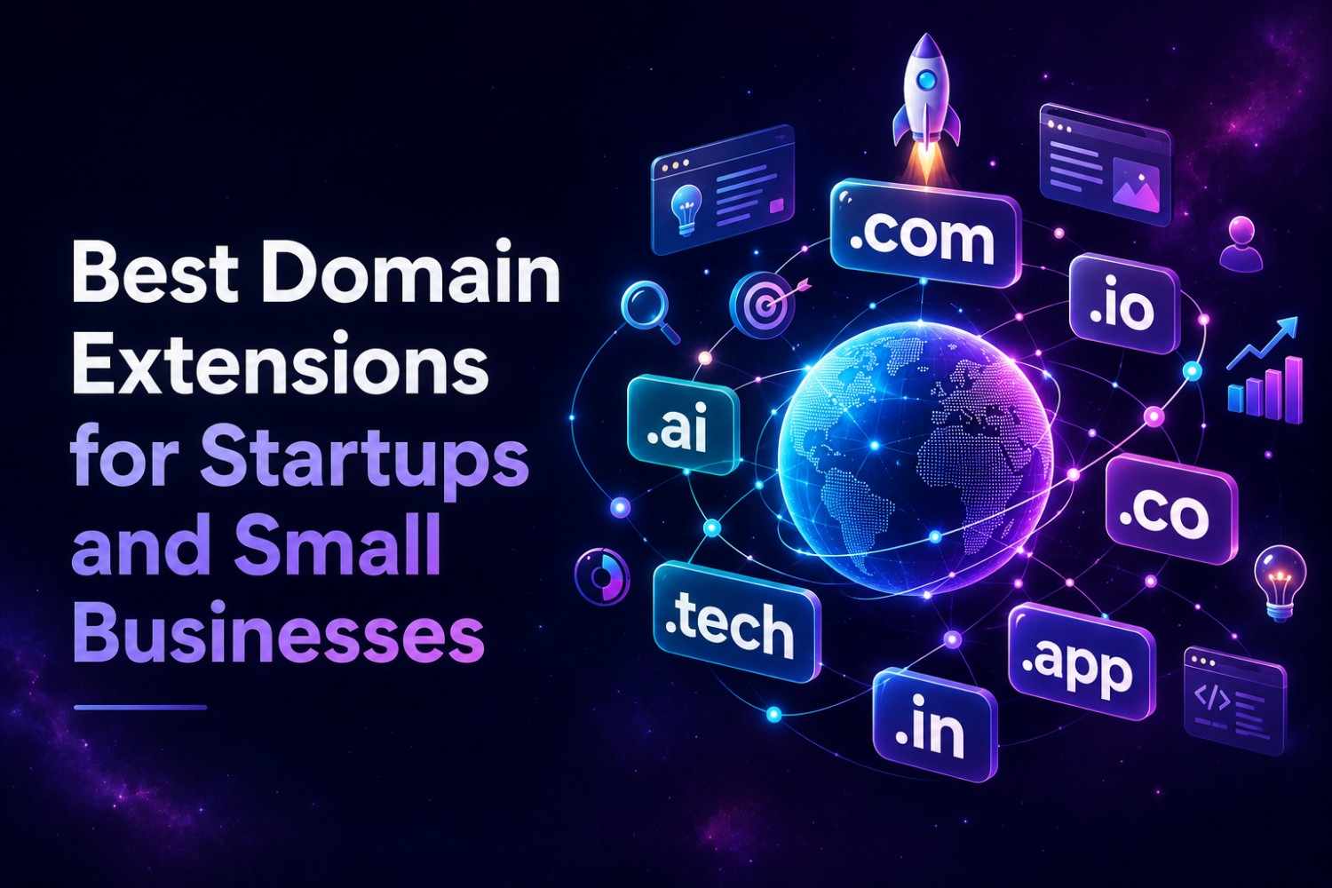 10 Best Domain Extensions for Startups and Small Businesses 