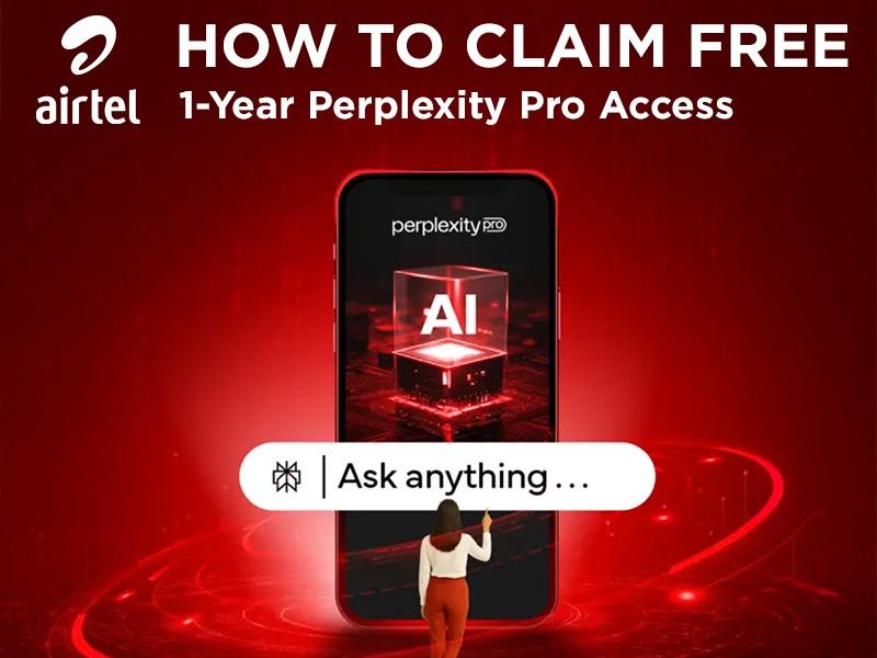 How to Claim Free 1-Year Perplexity Pro Access via Airtel