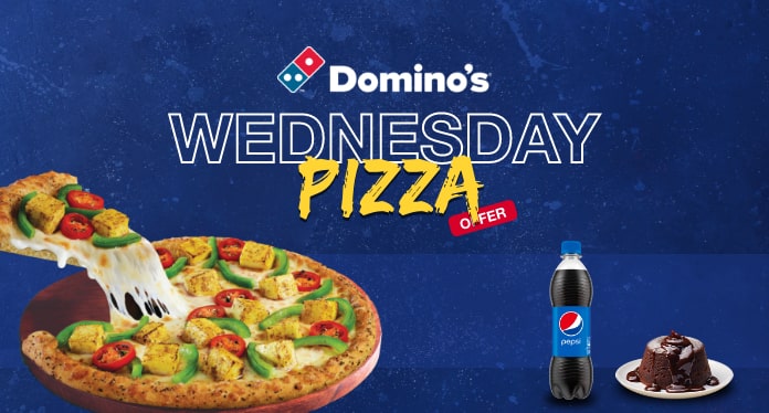 Delicious Dominos Wednesday Pizza Offers