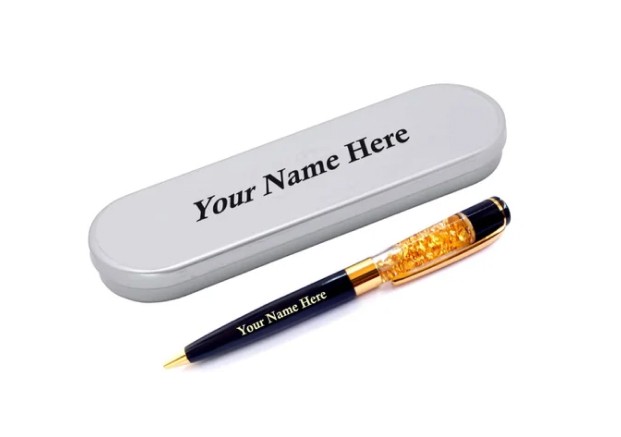 engraved pen or tool set