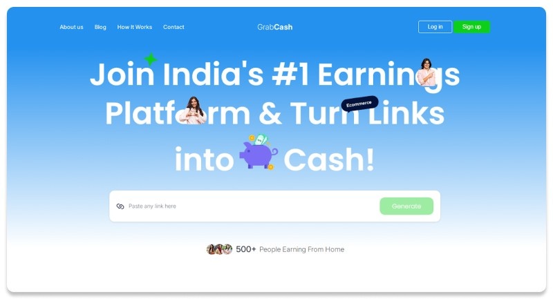 goibibo affiliate program registration process step 1