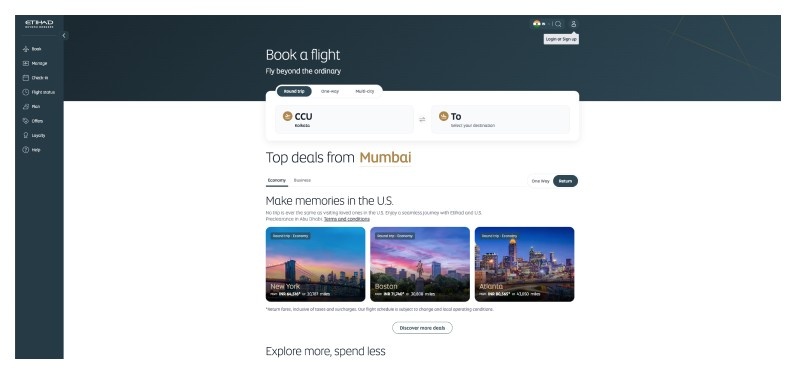 hunt for offers on the website