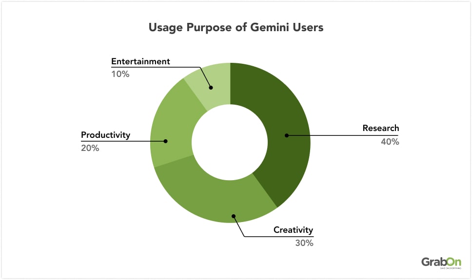 usage purpose of gemini users