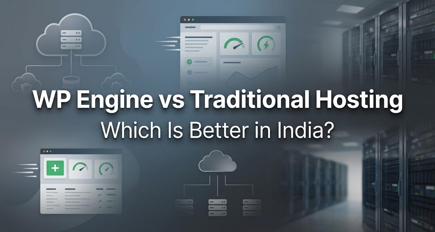 wp engine vs traditional hosting